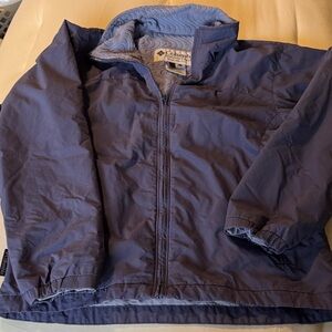 Columbia Purple Outdoor Zip Jacket Size Medium